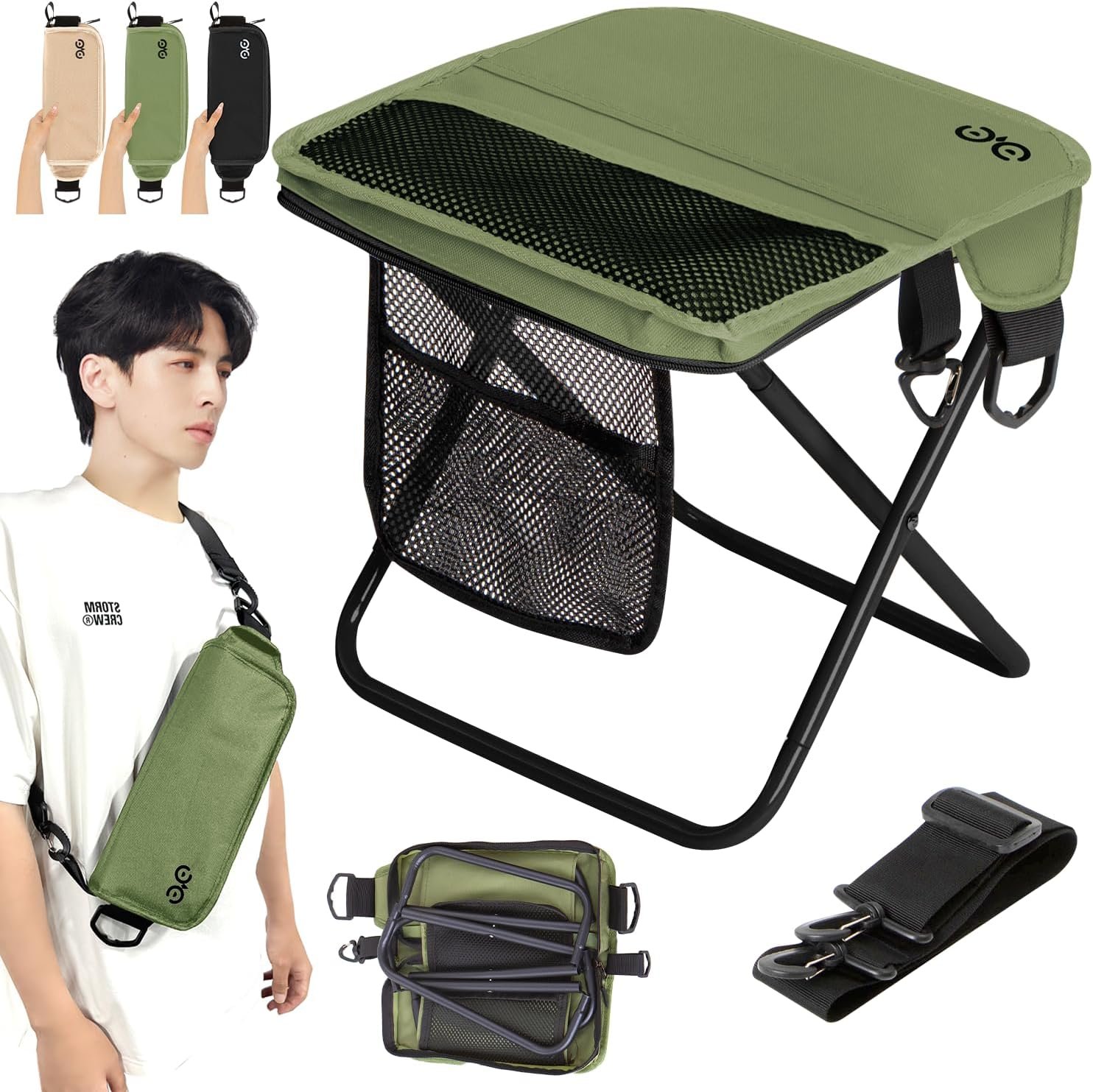 Built for Exceptional Stability – Reinforced structure provides a solid, confidence-inspiring seat that stays steady on grass, dirt, or uneven ground.